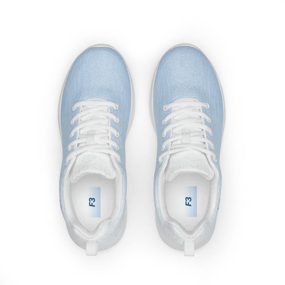 F3 Horse Logo Women's Athletic Shoes ( Light Blue ) product image (2)