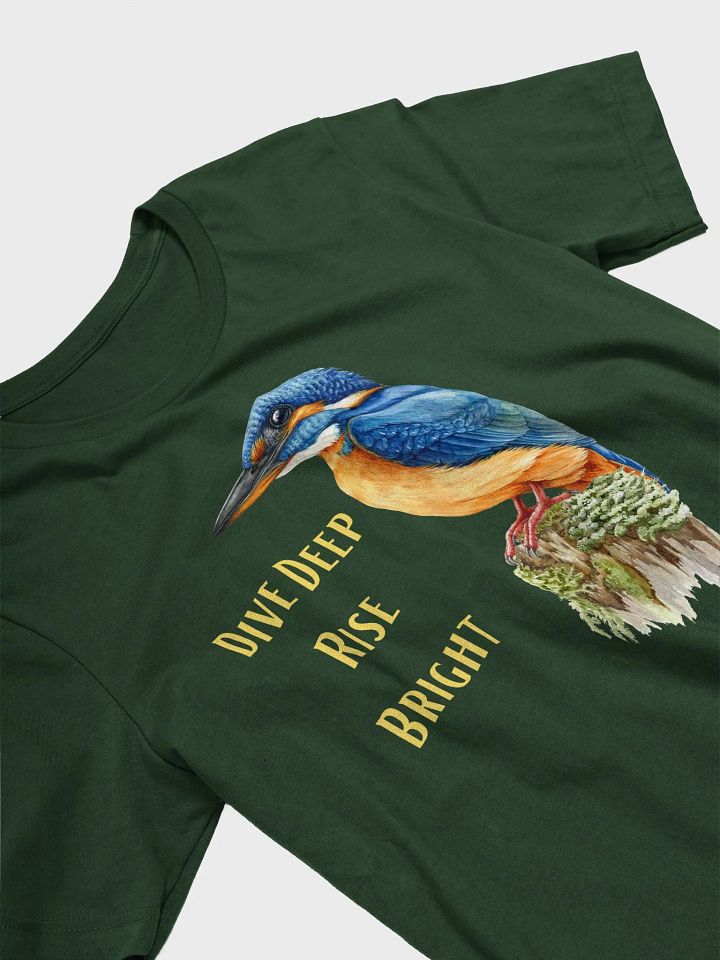 Rise Bright Kingfisher Unisex T-Shirt product image (2)