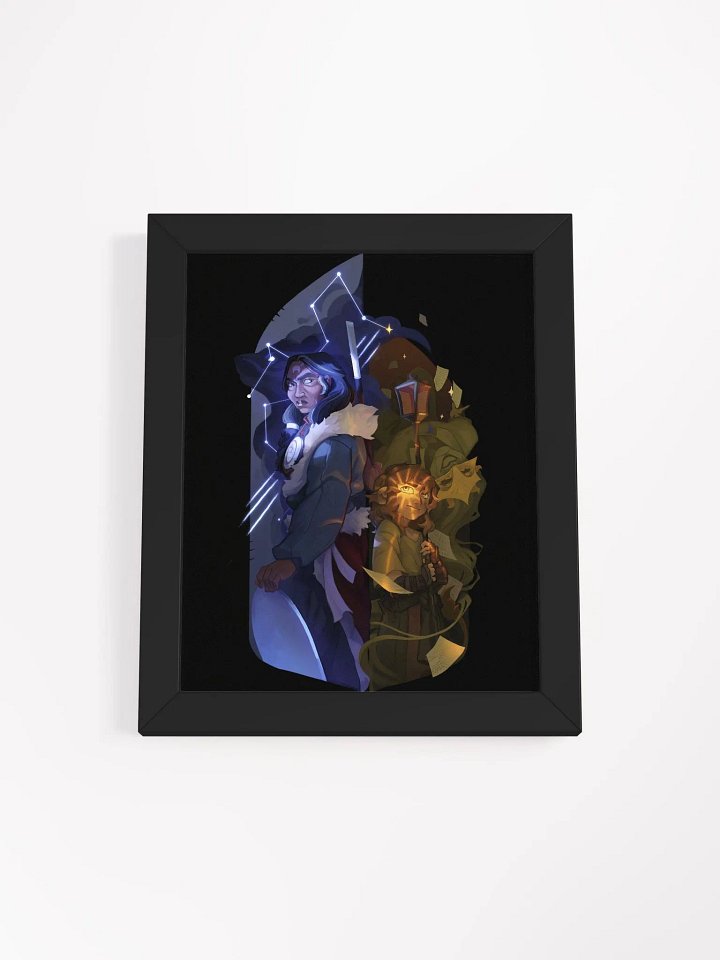 Khari And Kovah Duo Piece - Framed Poster Black product image (1)