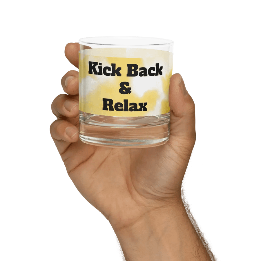Kick Back & Relax Spirit Glass product image (9)