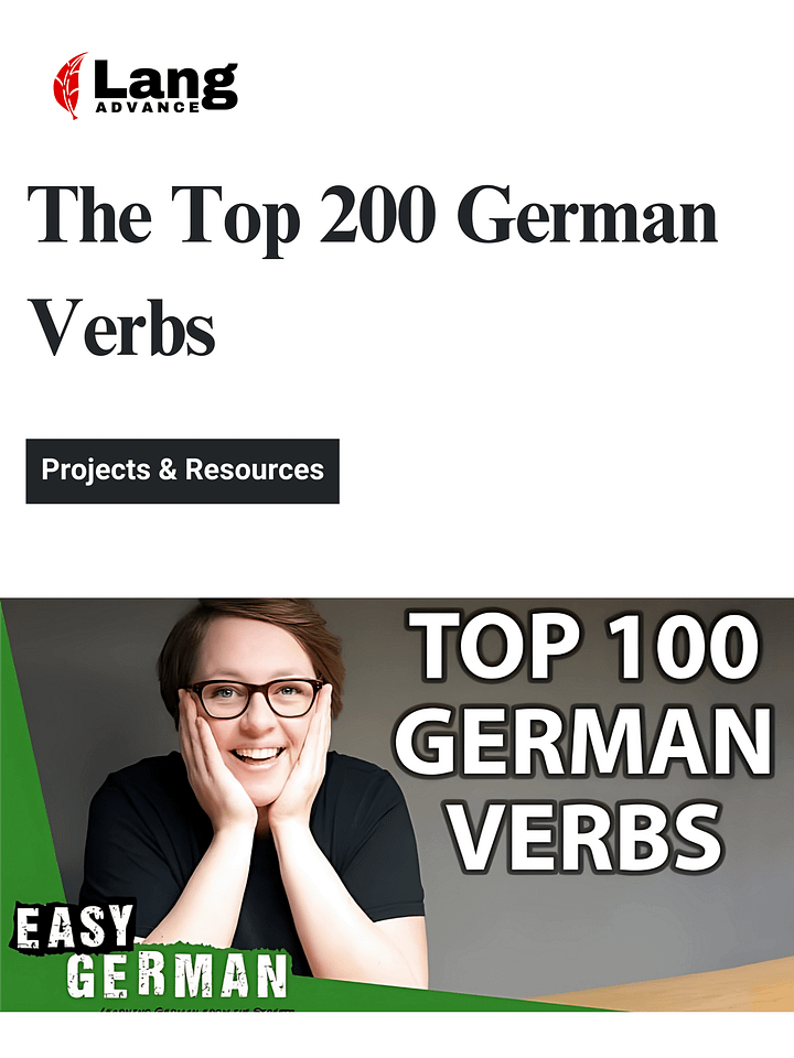 The Top 200 German Verbs product image (1)