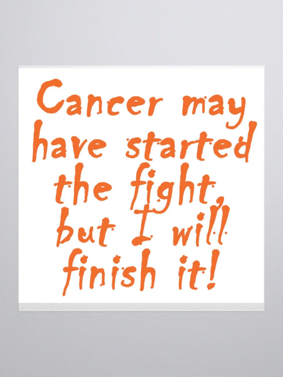 Cancer started it! product image (1)