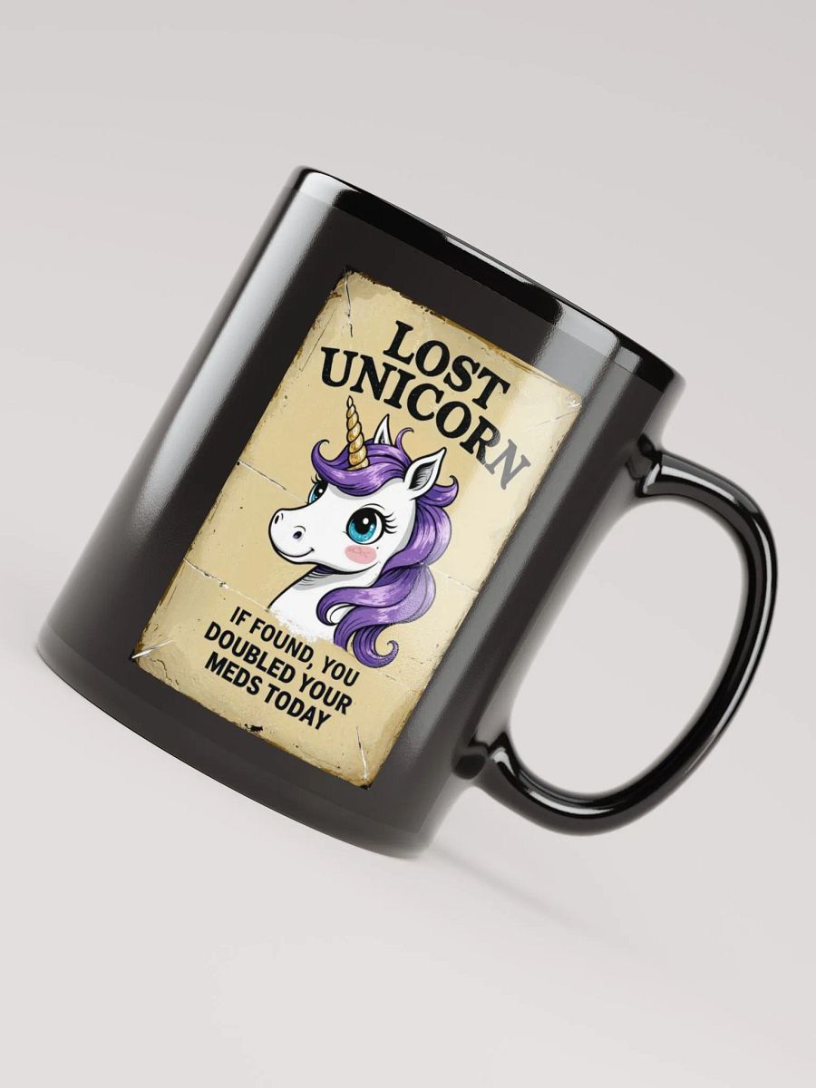 Lost Unicorn Black Mug product image (8)