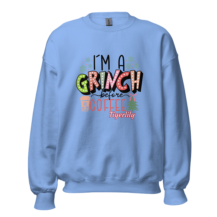 Festive Grinch Coffee Crewneck Sweatshirt product image (13)