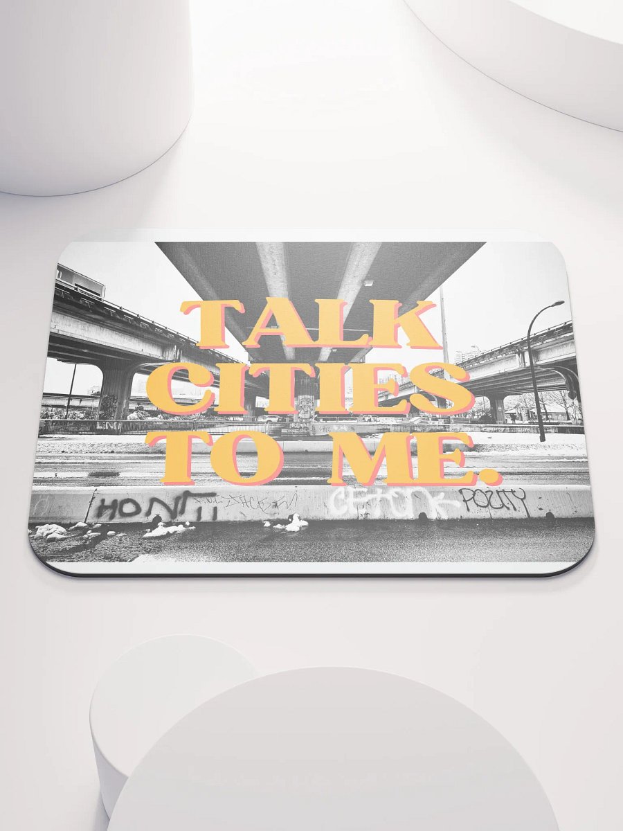 Talk Cities Mouse Pad product image (1)