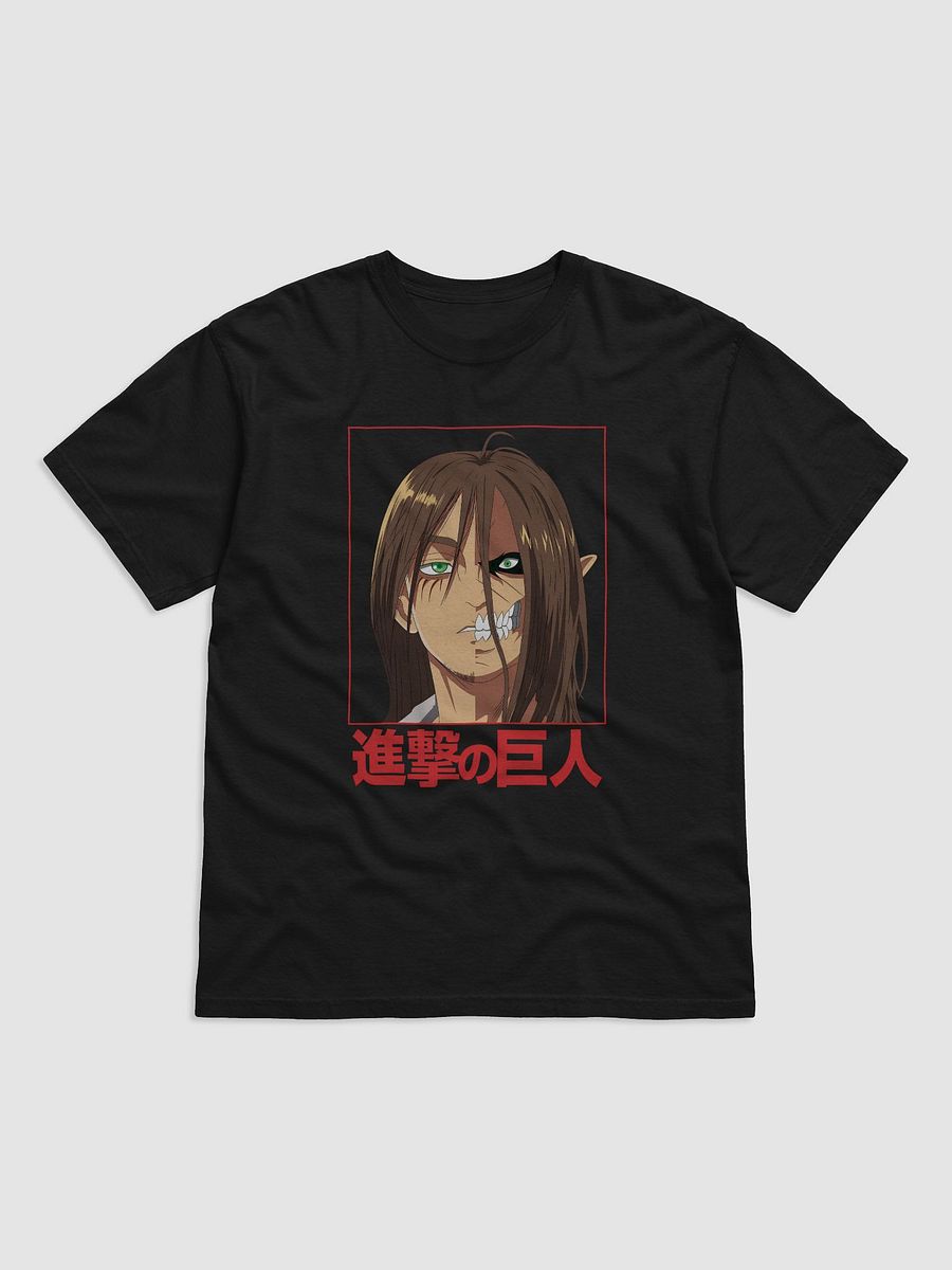 Eren Yeager Half Titan Transformation Art T-Shirt product image (1)