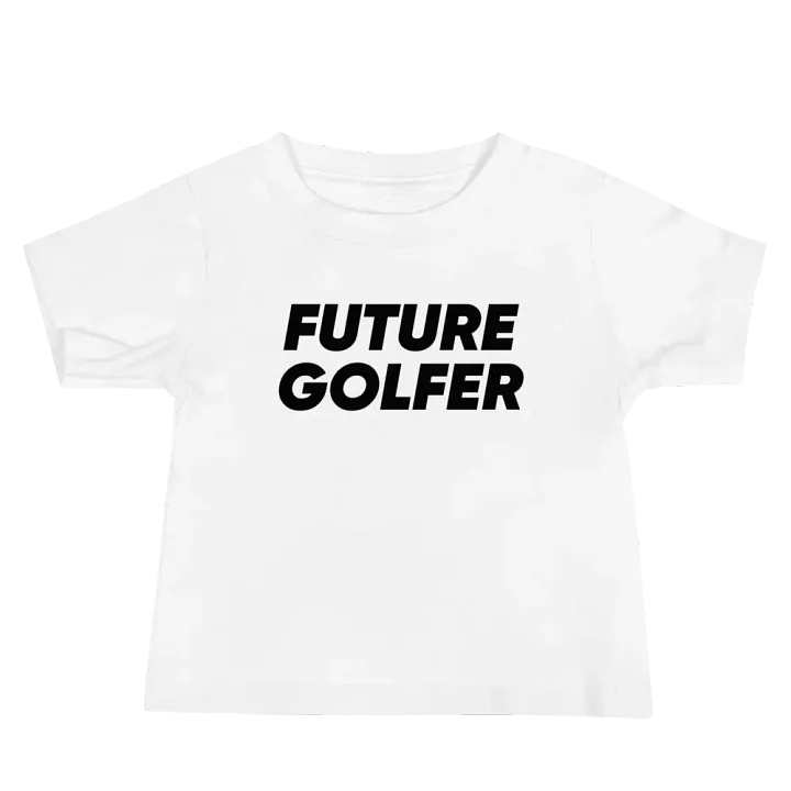 Future Golfer Baby Tee - White product image (1)