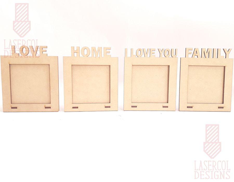 Square Photo Frames - Laser Cut Files product image (2)