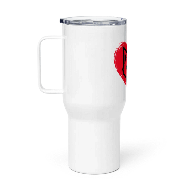 Wolf Heart Travel Mug product image (1)
