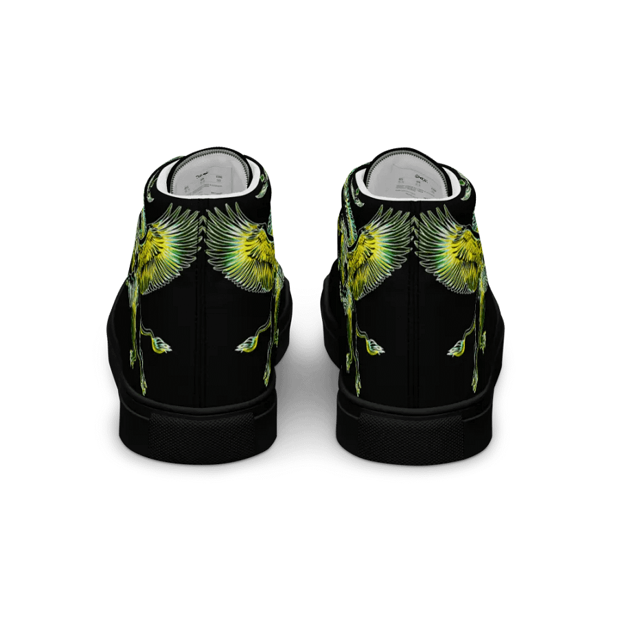 Gripen Flying Green//Griffin/Men's High Top Canvas Shoes by Allcolor product image (3)