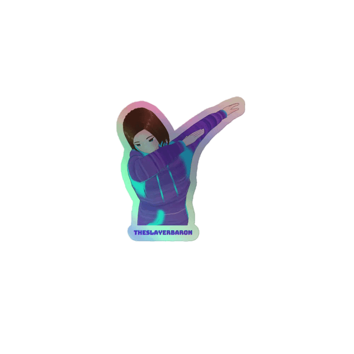 TheSlayerBaron's Holographic Dabbing Sticker! product image (1)
