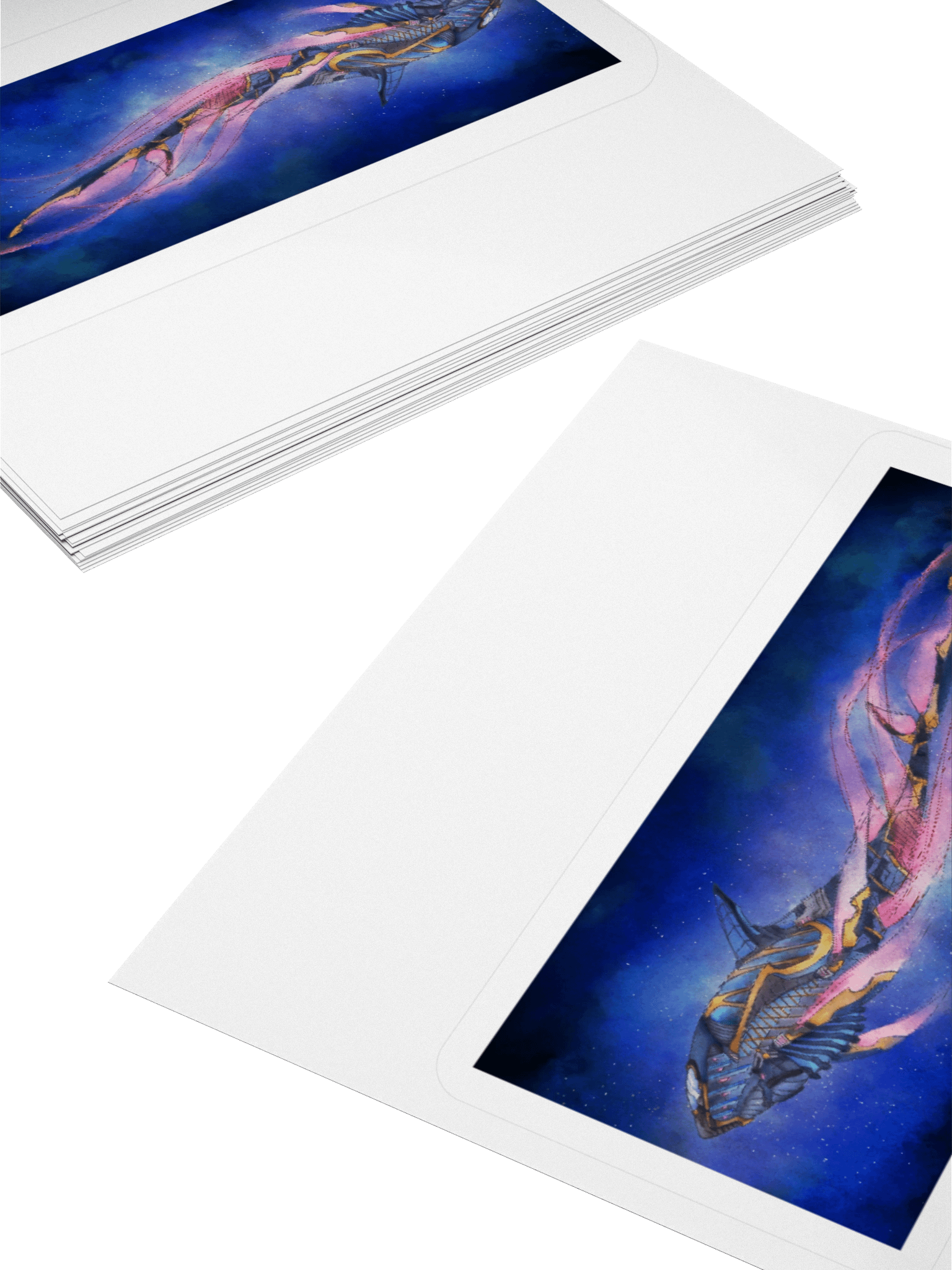Whale Spaceship - sticker product image (15)