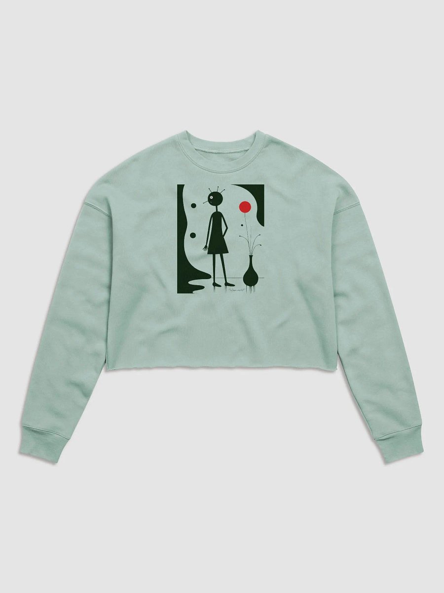 Bella+Canvas Women's Fleece Crop Sweatshirt product image (3)