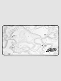 White Topo Mousepad Stocks Design Co. product image (1)