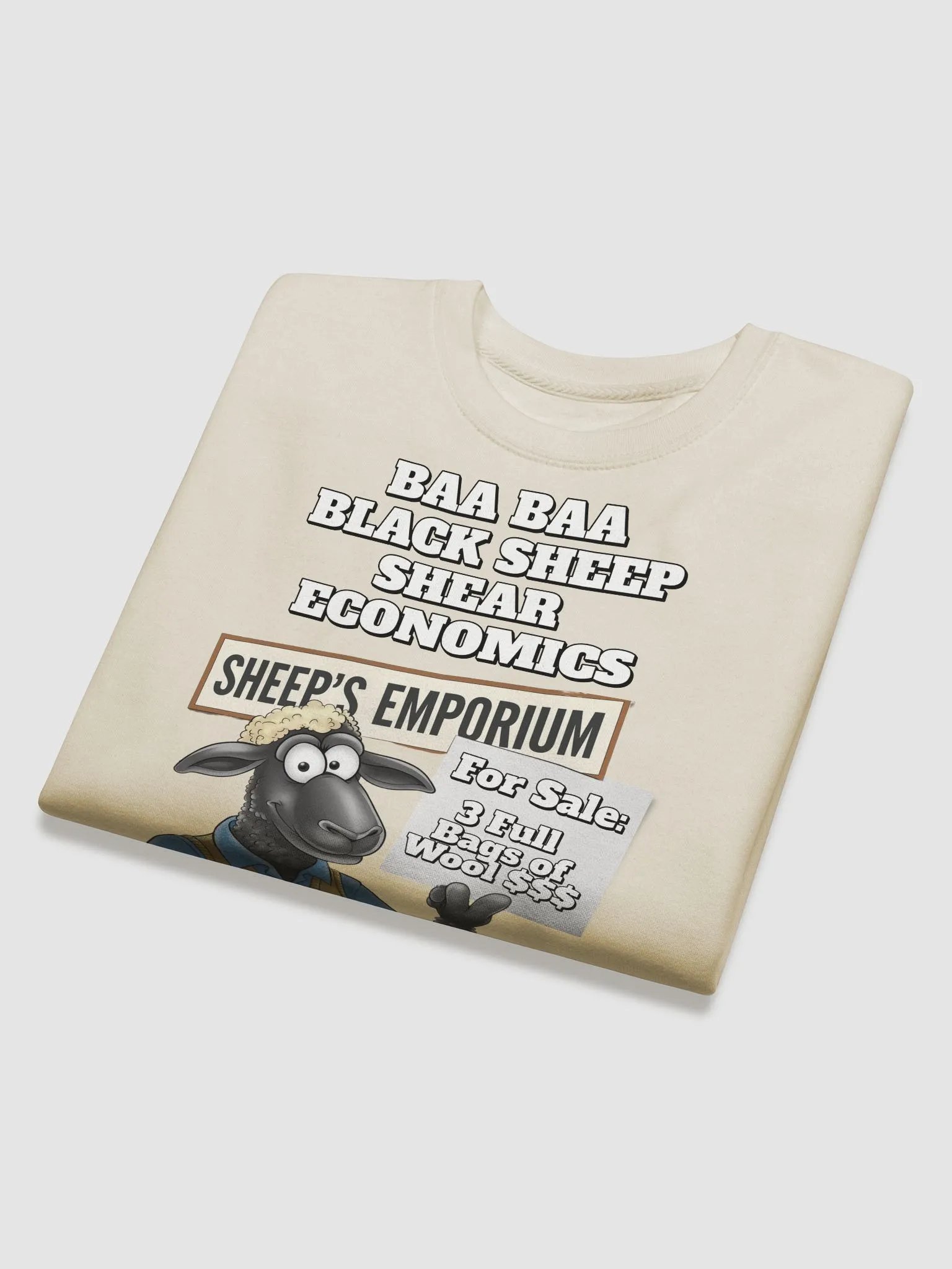 Baa Baa Black Sheep - The Entrepreneur - Funny Sweatshirt product image (3)