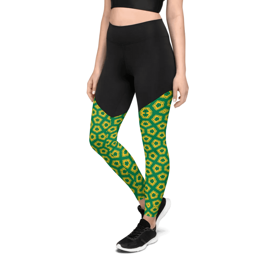 Symmetric Starburst Sports Leggings product image (7)
