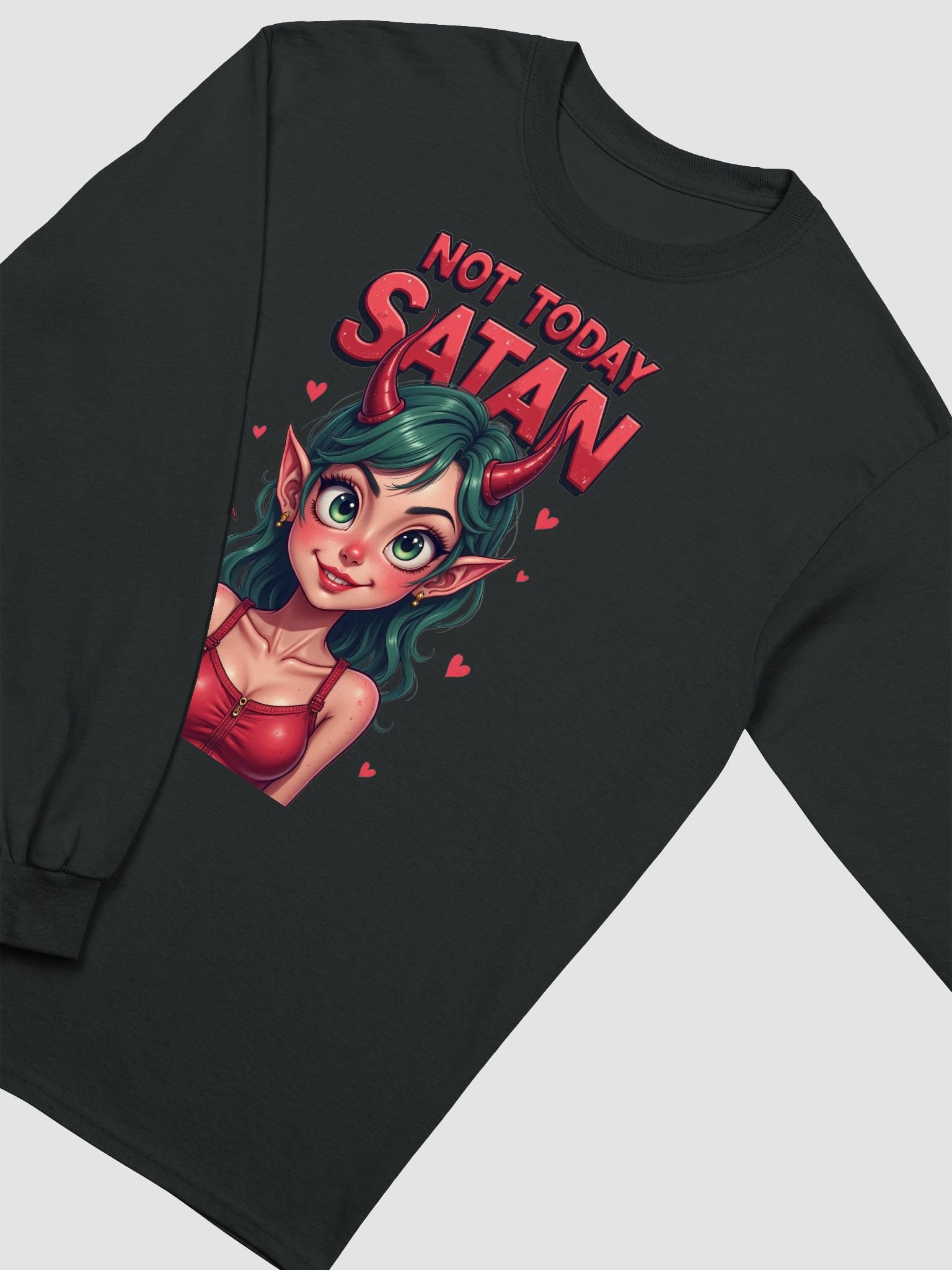 Mischievous Devil Long Sleeve Tee product image (29)