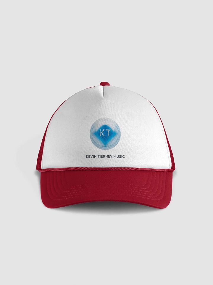 Kevin Tierney Music Logo White & Red Hat product image (1)