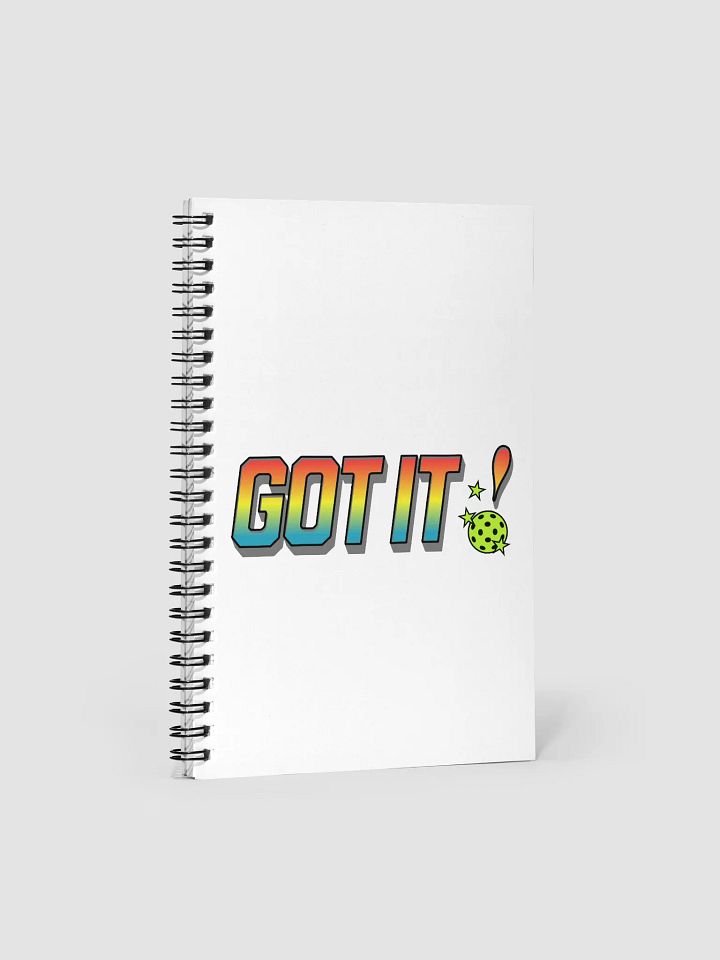 Got It Pickleball Gradient Spiral Notebook product image (2)