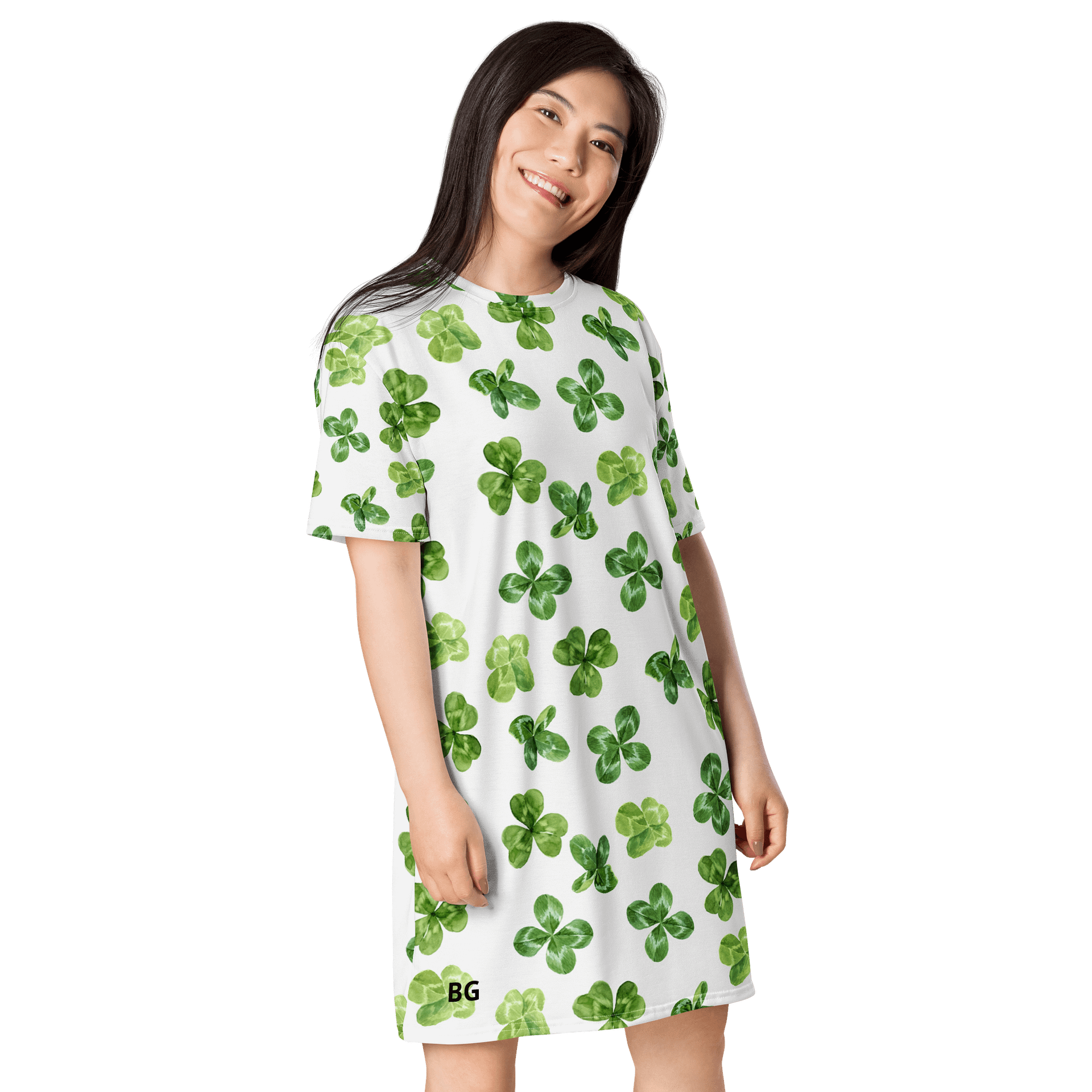 Barry Grady 'Lucky Clover' T-Shirt Dress product image (4)