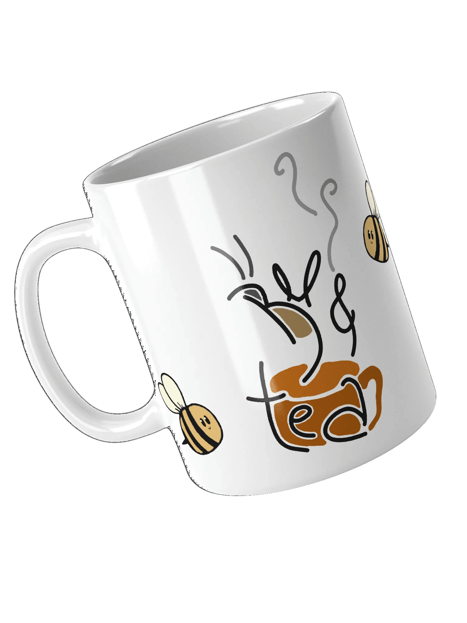 TheBeeAndTea Mug - White product image (1)