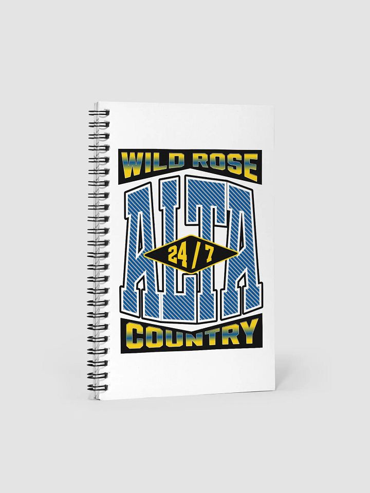 Alta Alberta Wild Rose Country Spiral Notebook product image (2)