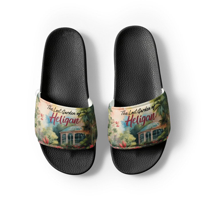 The Lost Garden of Heligan All Over Print Womens Slides product image (1)