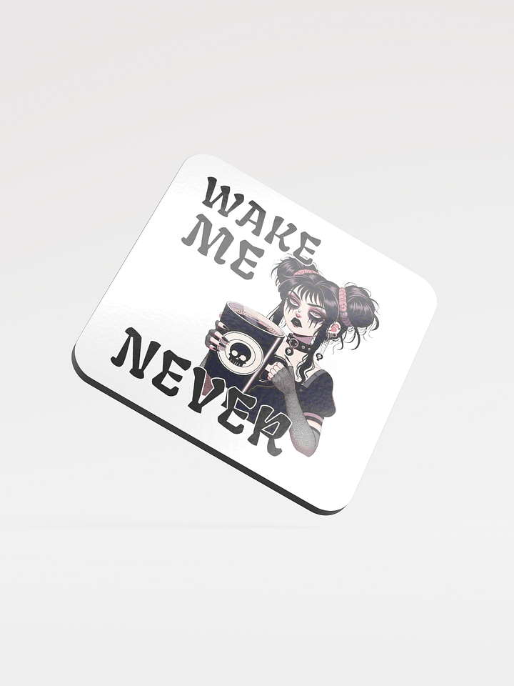 Gothic Skull Mug Cork Coaster product image (1)