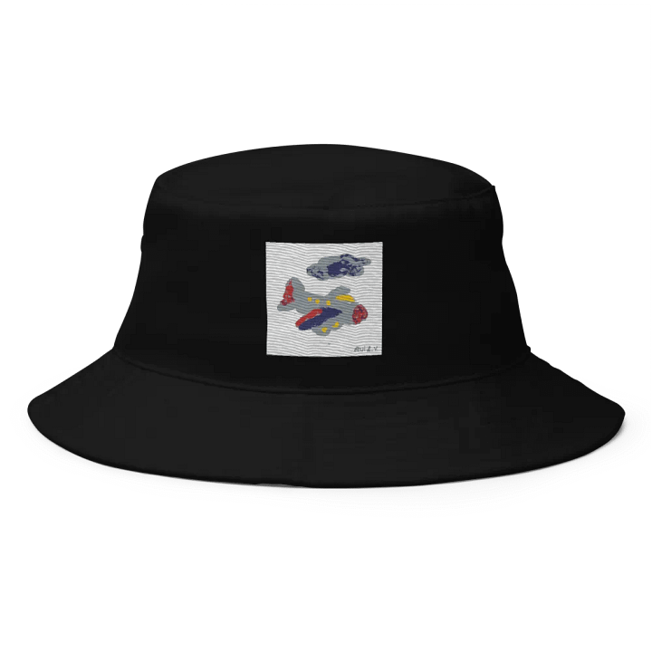 Kid Airplane (Big Accessories Bucket Hat) product image (1)