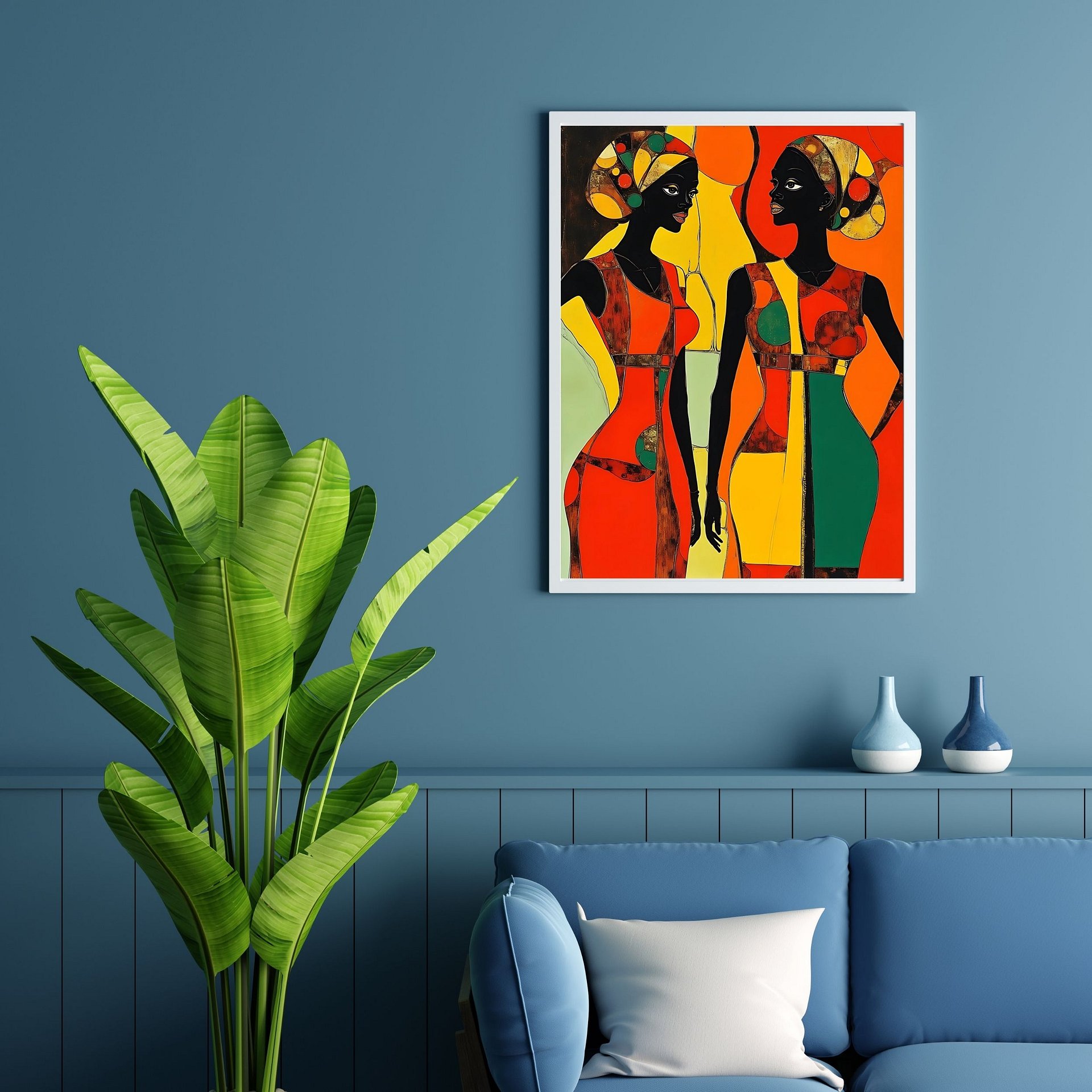 Tea Time Black Women Art Printable product image (4)