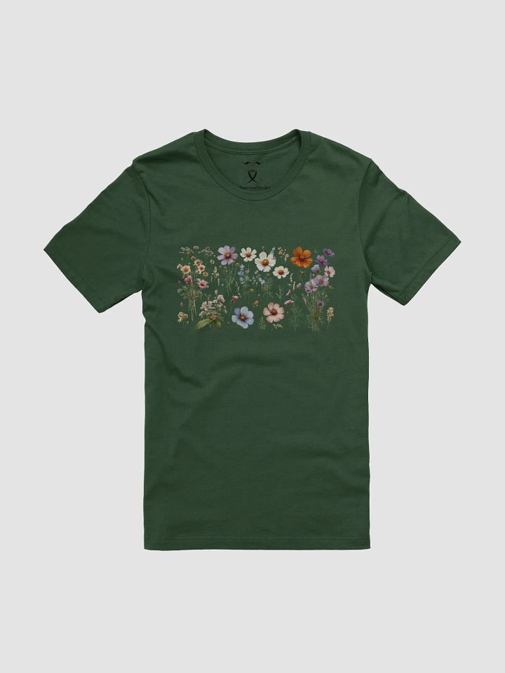 Wildflowers Graphic Bella+Canvas Unisex Supersoft T-Shirt product image (6)