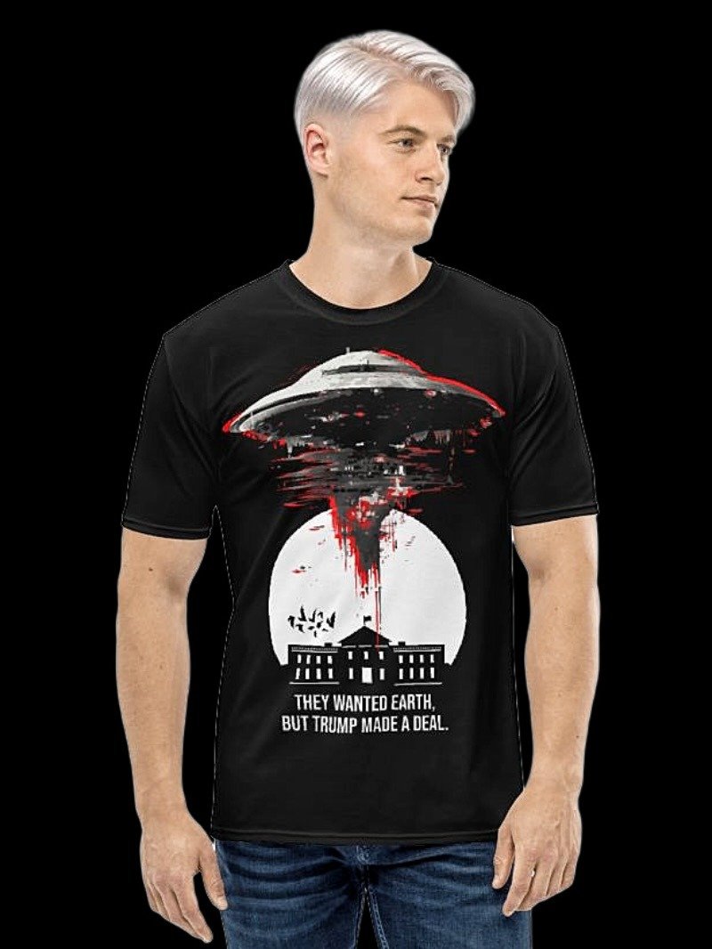 Trump's Extraterrestrial Deal Unisex T-Shirt product image (1)