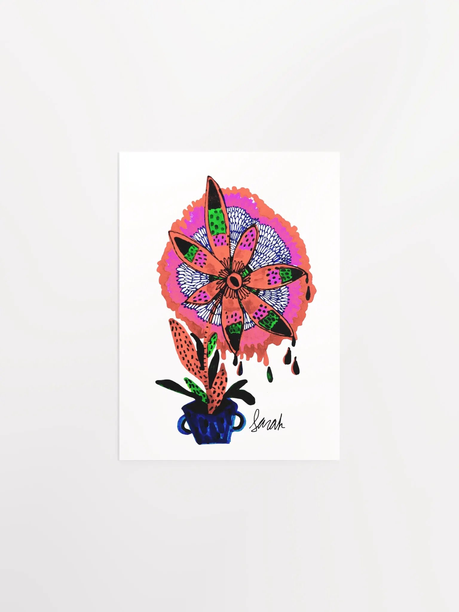 Flower Outgrows the Pot matte poster product image (7)
