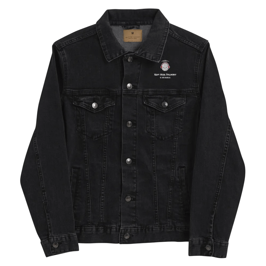 Skull Logo Unisex Denim Jacket product image (8)