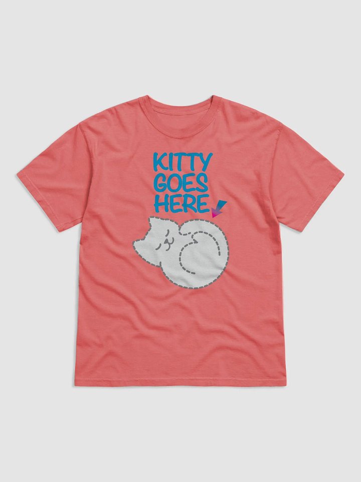 KITTY goes HERE! • dyed heavyweight t-shirt by Comfort Colors product image (1)