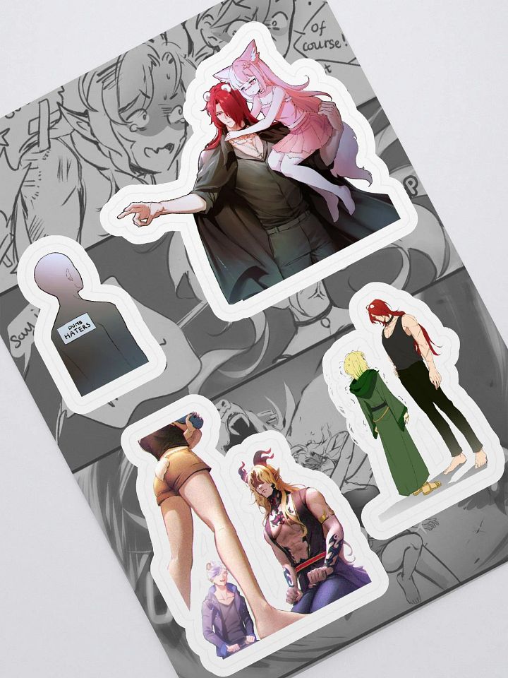 Slice-Of-Hika Stickers 3 product image (1)