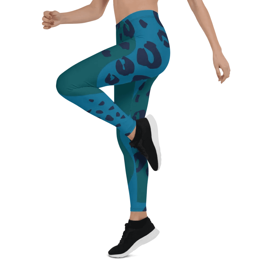 Teal Jungle All-Over Leggings product image (5)