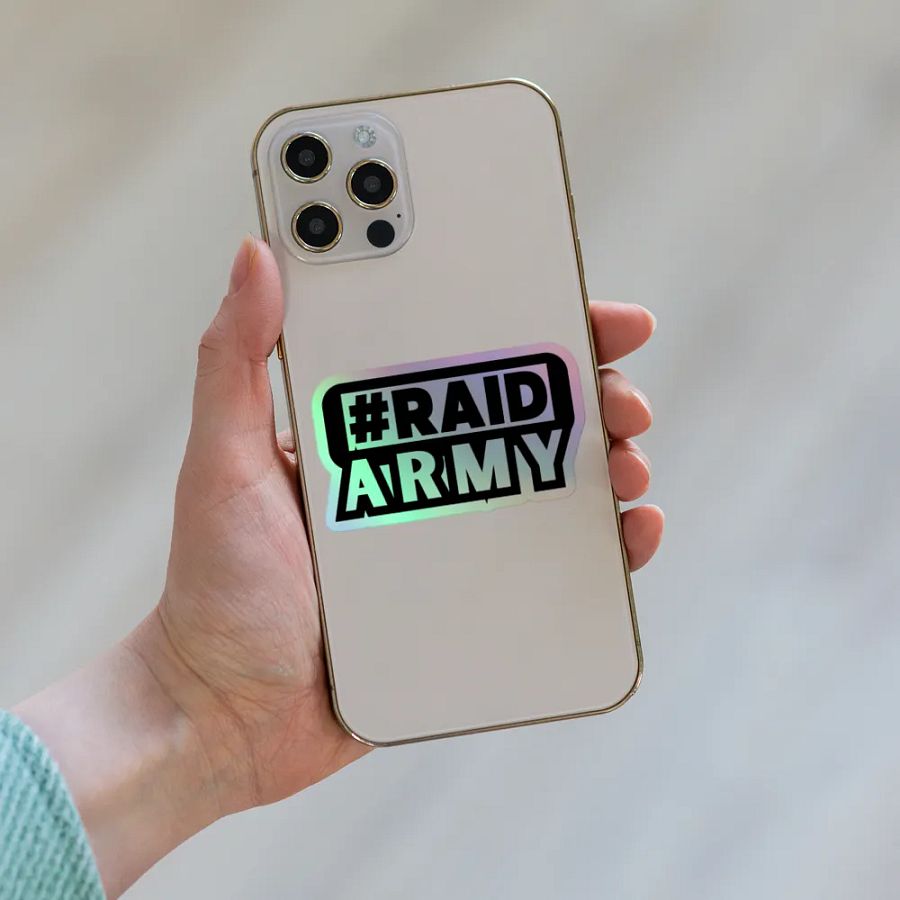 #RaidArmy Sticker product image (7)