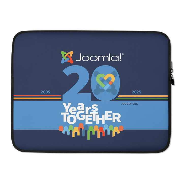 Joomla! 20th Anniversary Edition<br /> — Laptop Sleeve — product image (2)