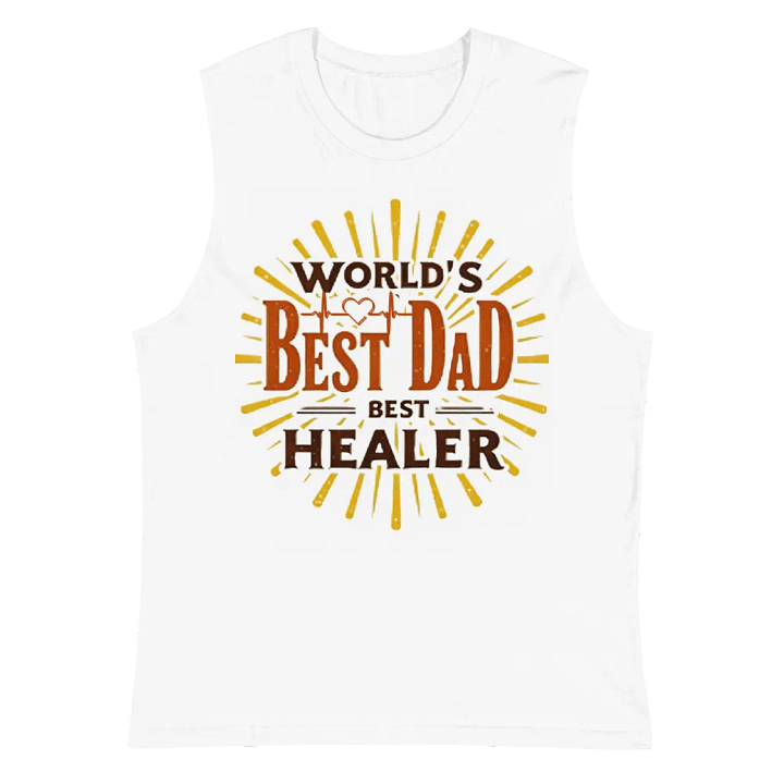 Sunburst Dad Healer Muscle Tank product image (6)