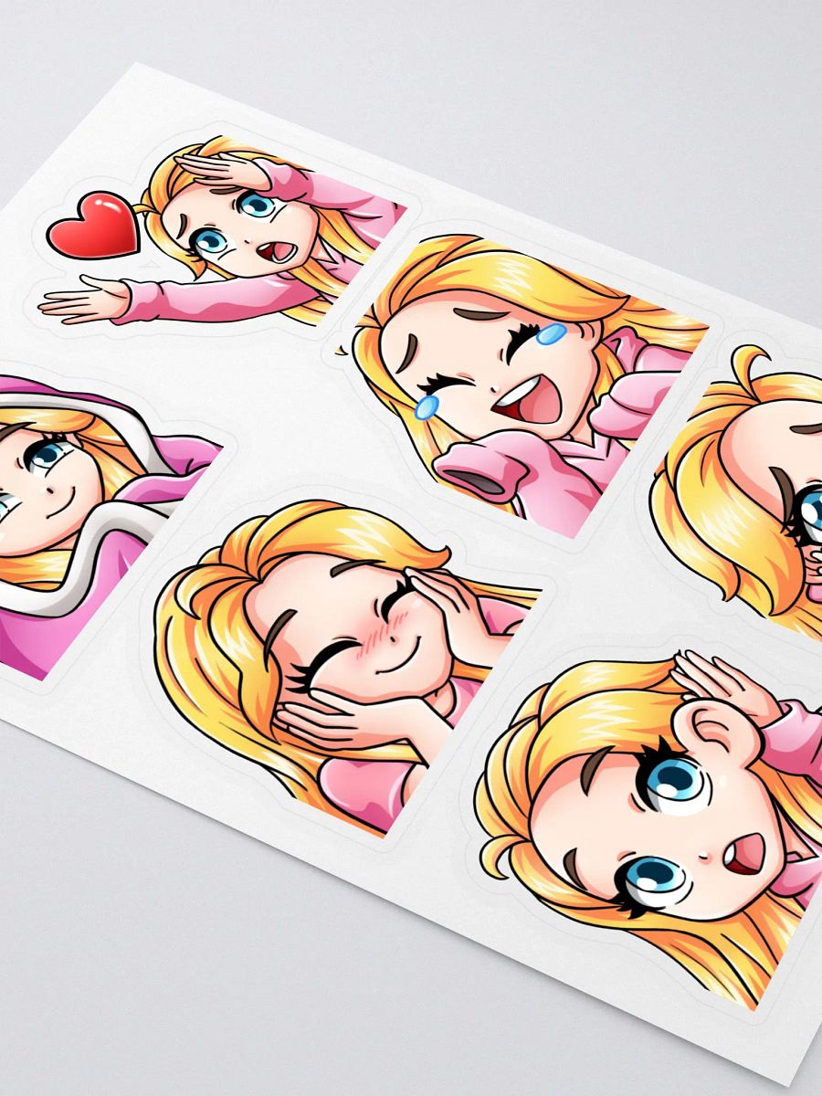 Melissa Emote Stickers Set 1 product image (2)