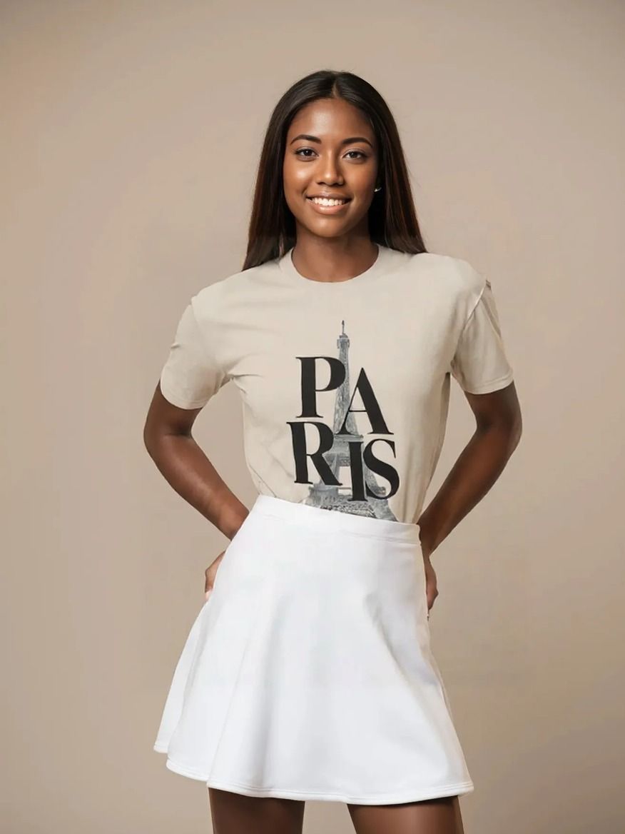 Paris Pulse Tee – Heavyweight Street Cut product image (1)