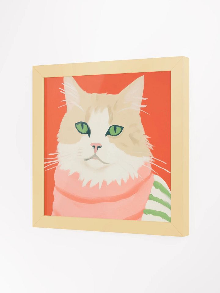 Whimsical Cat Framed Matte Poster product image (13)
