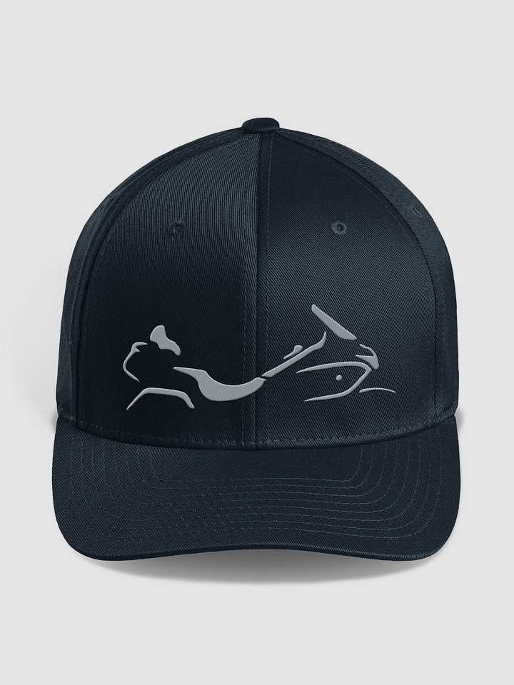 Shadow Wing DCT Flexi-Fit cap in silver product image (2)