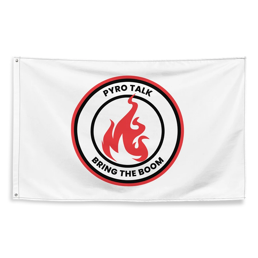 PyroTalk Logo Flag product image (2)