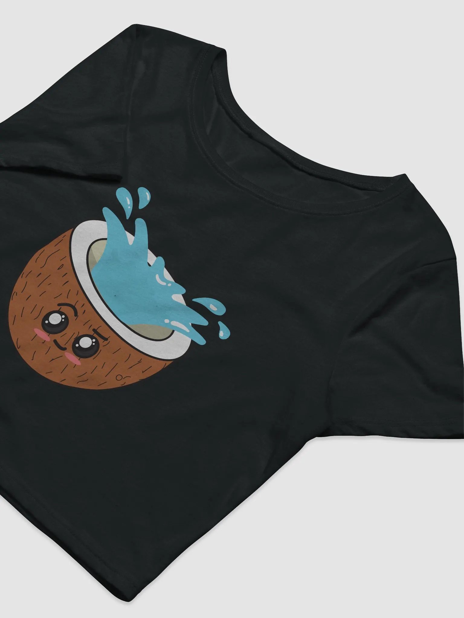 Coconuts Have Water In Them (Crop Tshirt) product image (10)