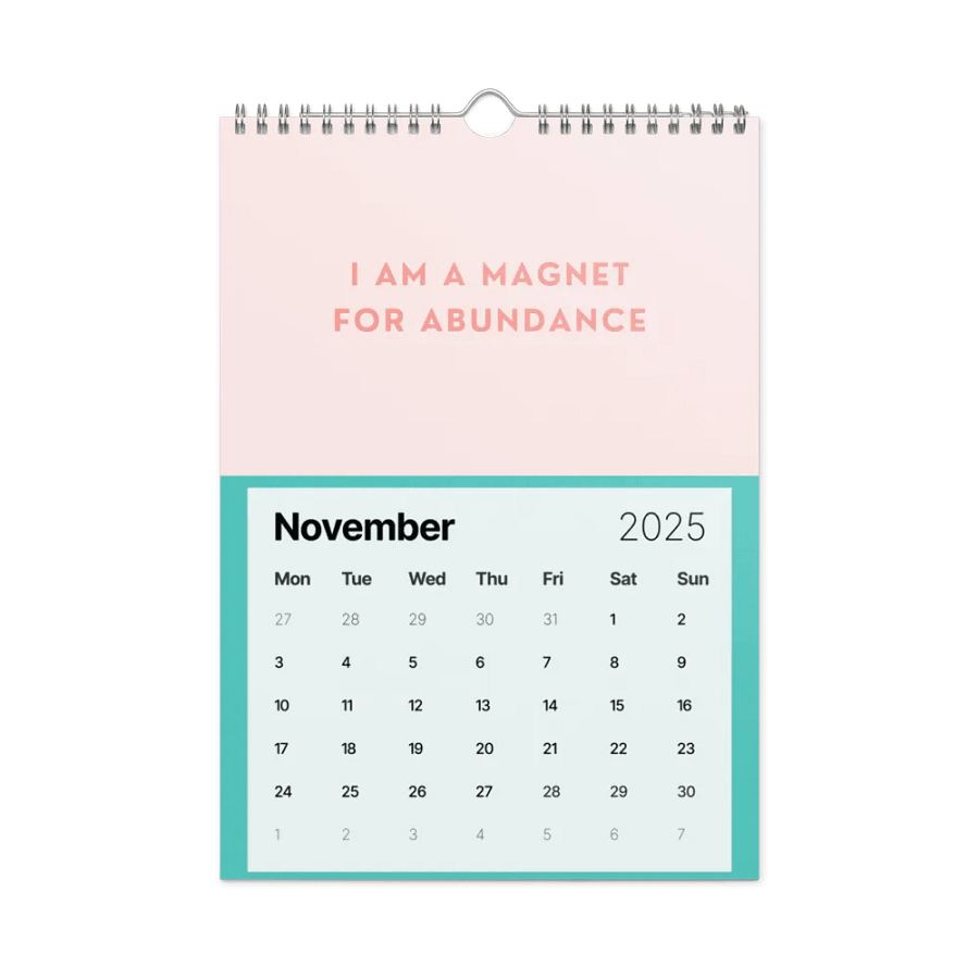 Manifestation and Law Of Attraction Quotes 2025 Monthly Calendar product image (11)