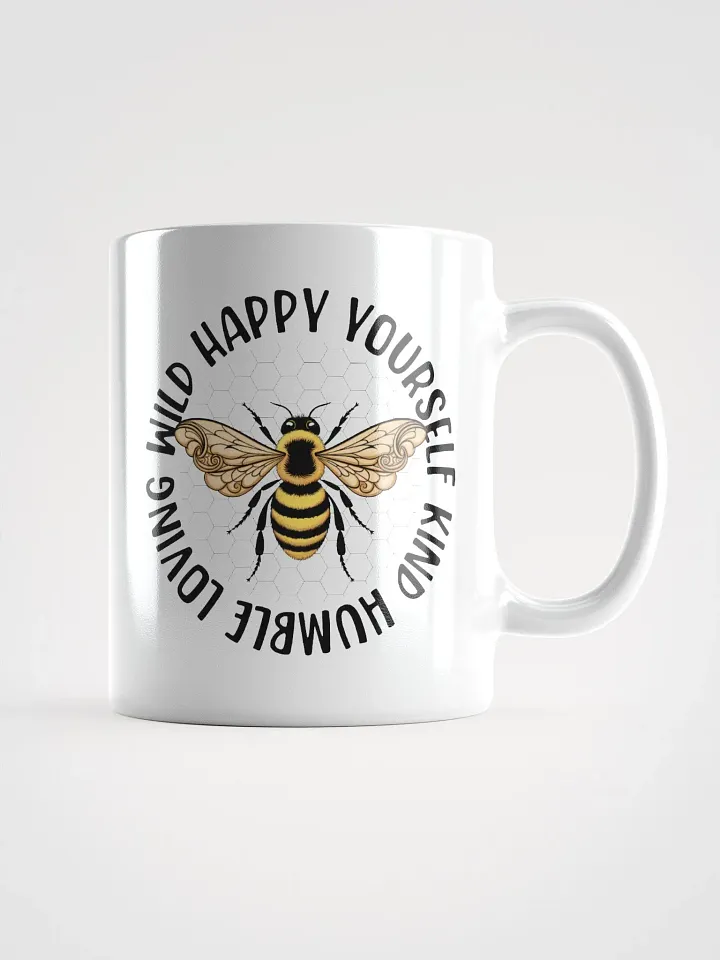 Buzzing Inspirational White Glossy Mug product image (1)