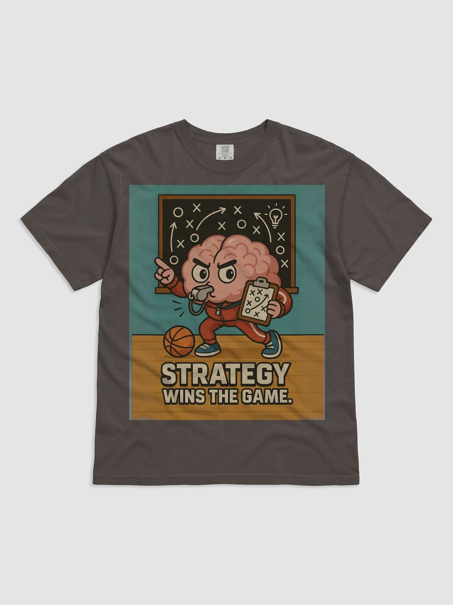 Strategy Wins The Game - Gaming Strategy Heavyweight T-Shirt product image (1)