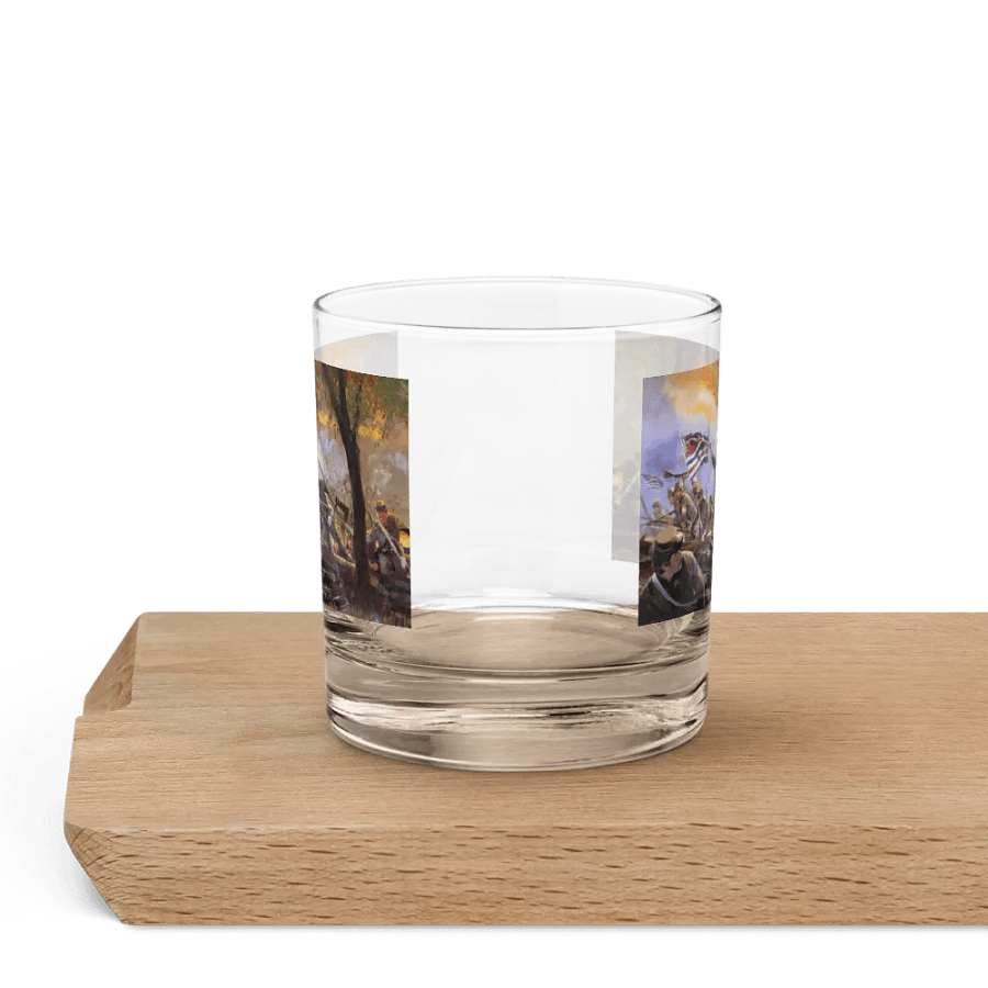 7th LA Pelican Regiment Rocks Glass product image (4)